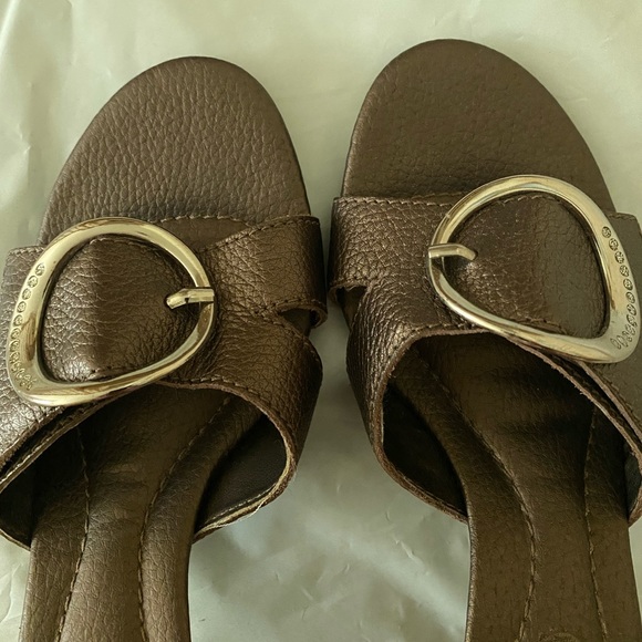 Dr. Scholl’s Opal Leather Slip on Sandals - Picture 6 of 7